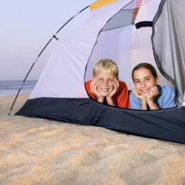 Mustang Island Texas Camping