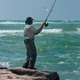 Mustang Island Texas Fishing