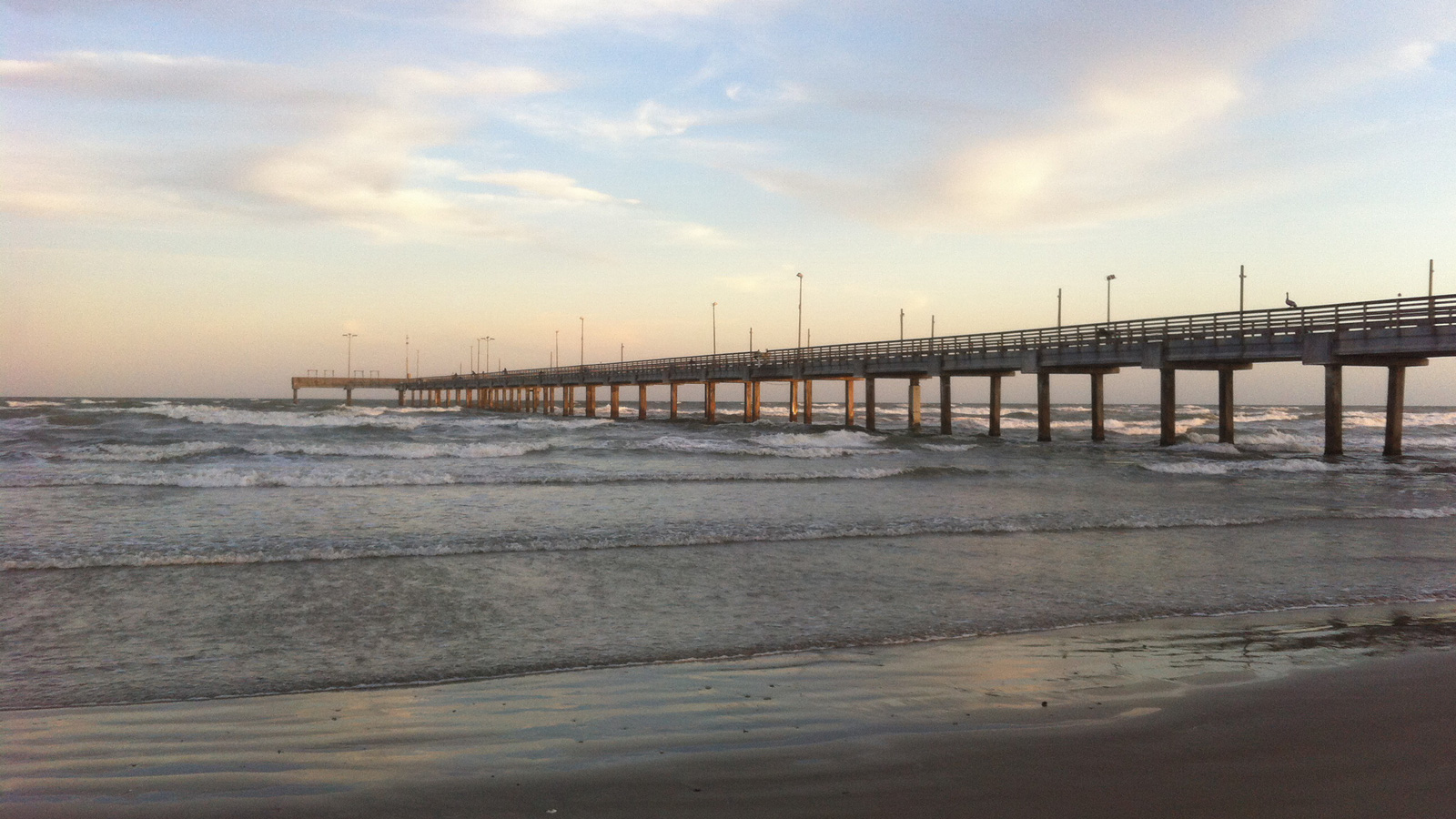 Mustand Island Texas Pier